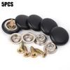 Car Roof Fixing Buckles Screw Set Interior Ceiling Headliner Cloth Repair Screw Cap Pu Rivets Retainer Buckle Accessories