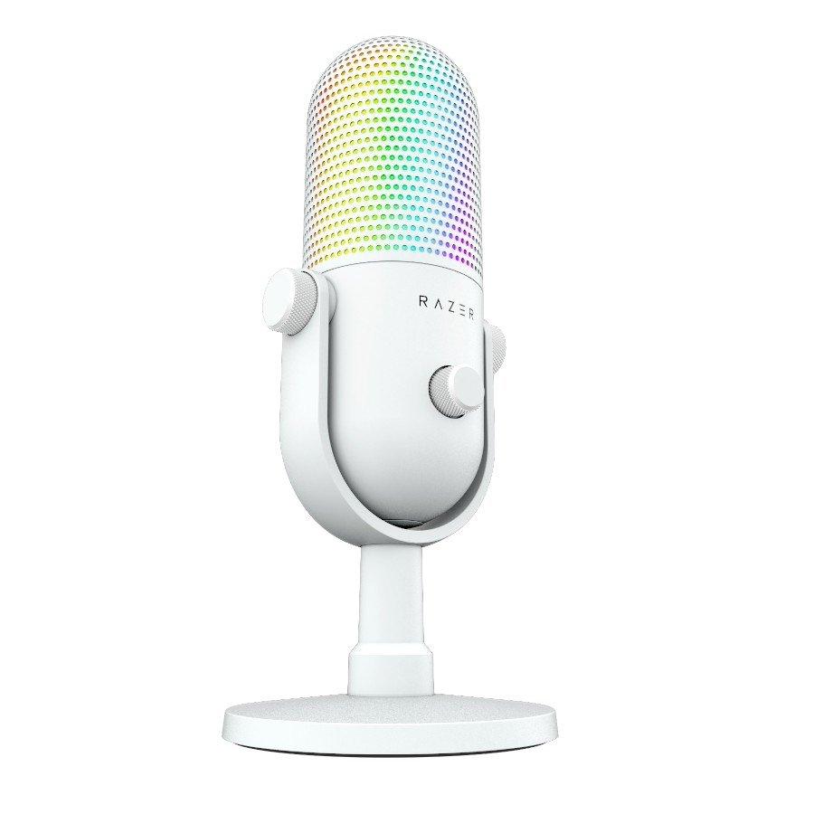 Razer Seiren V3 Chroma Gaming Microphone- White