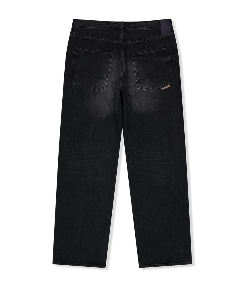 YESEYESEE Standard Denim Pants Black