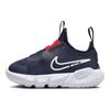 Nike Flex Runner 2 TD Midnight Navy Picante Red Baby Sneakers Blue White DJ6039-403