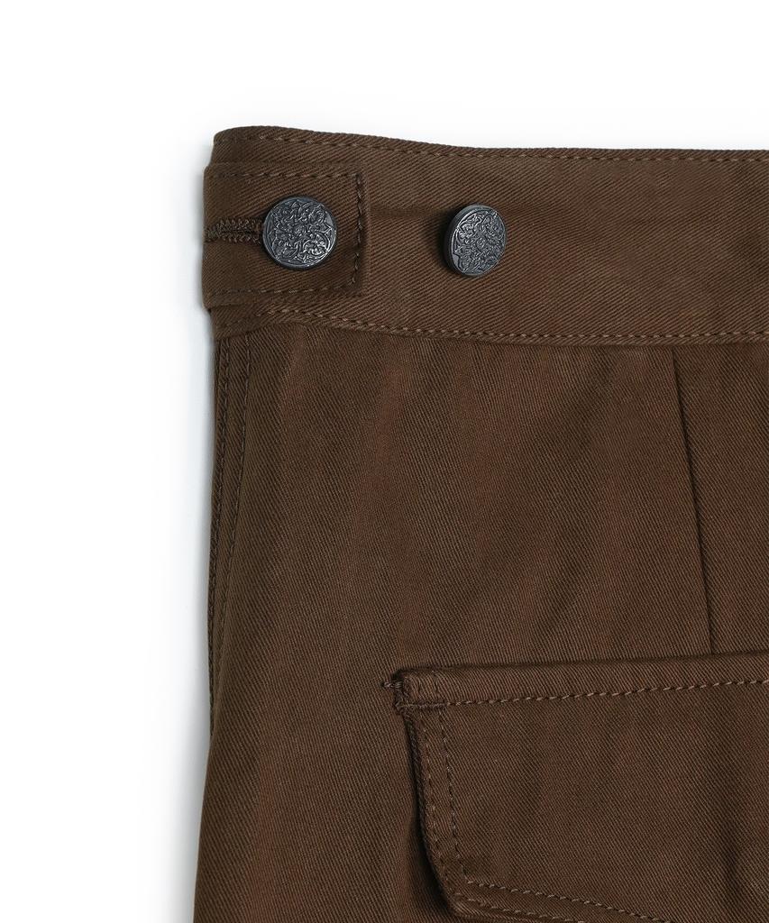IDWS Andy Twill Balloon Cargo Pants Brown