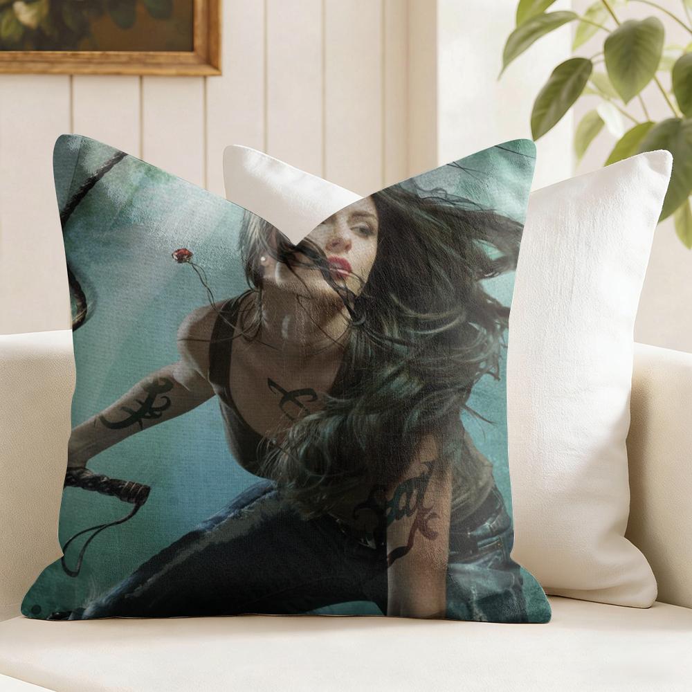 Drama SShadowhunters Cushion Cover Natural Linen Double Sided Print Throw Pillow Case for Sofa Couch Home Decor