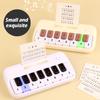 Mini Elektrisches Klavier Tastatur Tasche Musikinstrument Spielzeug Ton Licht Lernen Musik Pädagogisches Spiel Kinder Spielzeug Weihnachtsgeschenke
