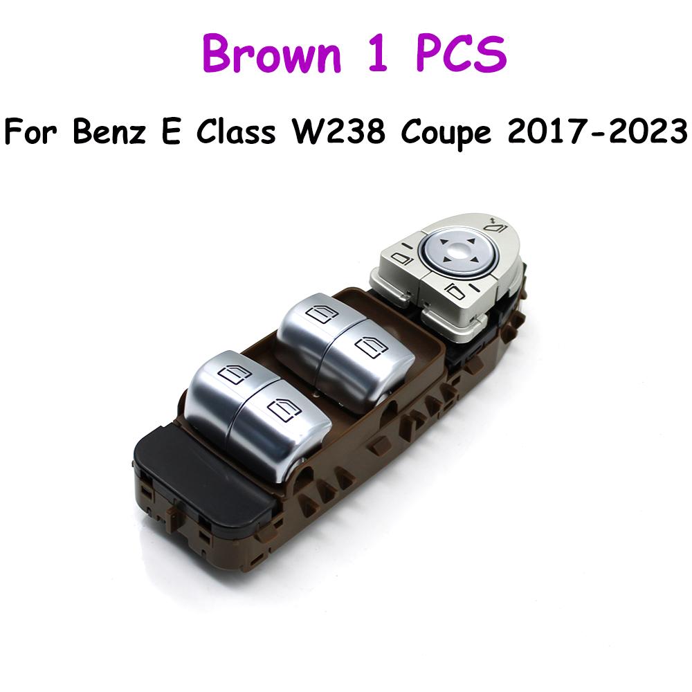 W238 Car Front Left Electric Power Master Window Regulator Switch For Mercedes BENZ E Class Coupe E200 E220 E300 E350 E400 E260
