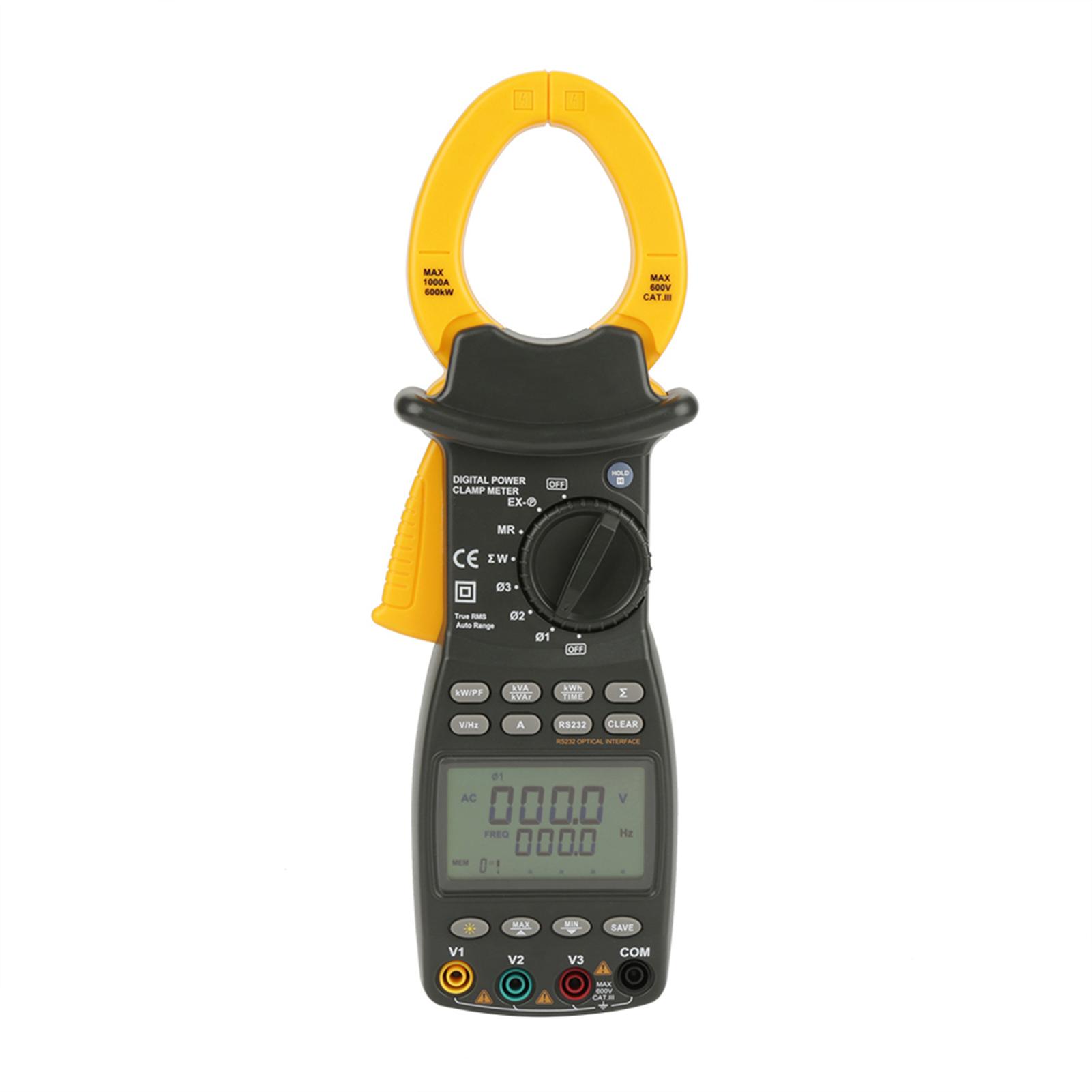 

PEAKMETER Professional MS2203 3Phase Digital Multimeter Power Factor Clamp Meter