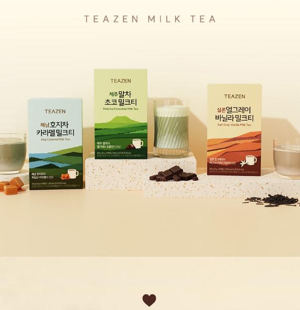 Teazen Ceylon Milk Tea 300g – Earl Grey Vanilla / Caramel / Chocolate
