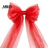 Grote Stoffen Strikken voor Verjaardagsevenementen 79x20 Inch Reuzenstrik Kerstboomtopper, Extra Grote Tule Romantische Tuinbruiloften Ornament met Lange Slinger