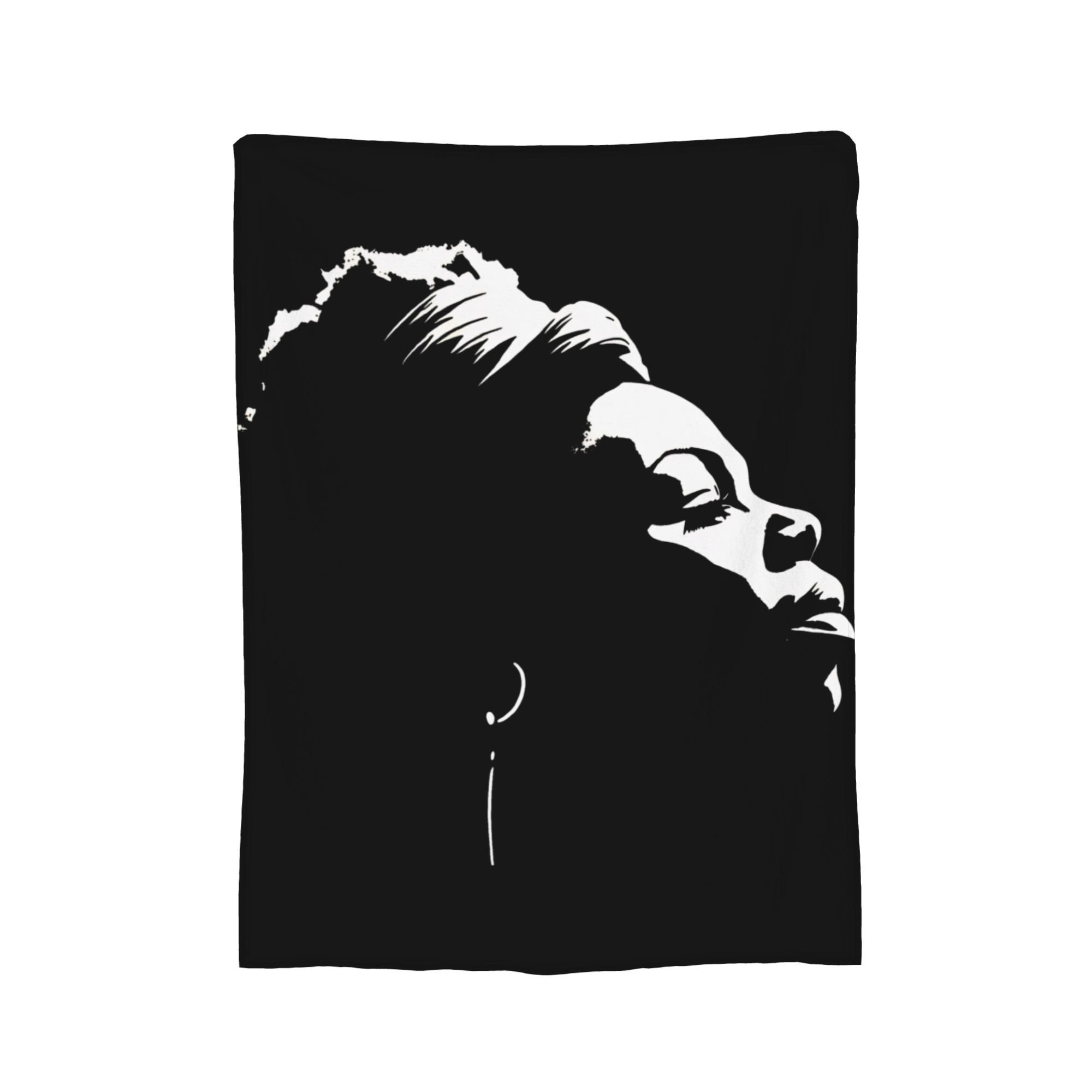 

Black History Happens Everyday Black Pride Knitted Blanket Velvet Super Warm Throw Blanket for Home Couch Bedspread 75x90cm