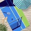 U-US Open Handtuch Polyester Strandhandtuch Schnelltrocknend Sandfrei Badetuch für Sommer Pool Reisen Urlaub
