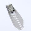Long Chain Shoulder Jewelry Pin Beads Shoulder Brooch Delicate Clothing Accessories  for Men Women