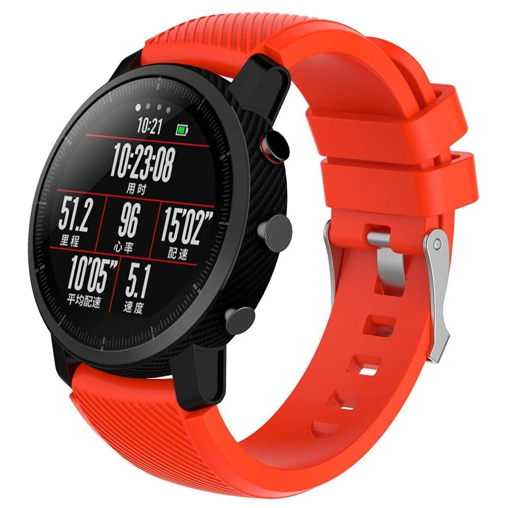 Cinturino per orologio in silicone per Xiaomi Huami Amazfit GTR 2e GTR 4 3 Pro GTR2e Bracciale per Amazfit GTR 2e GTR3 Cinturini Accessori
