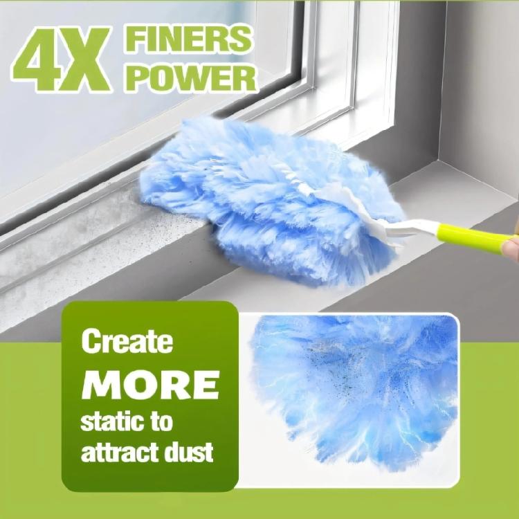 Ergonomic Dust Remover Refill Lightweight And Flexible For Hard To Reach Area Duster Refills