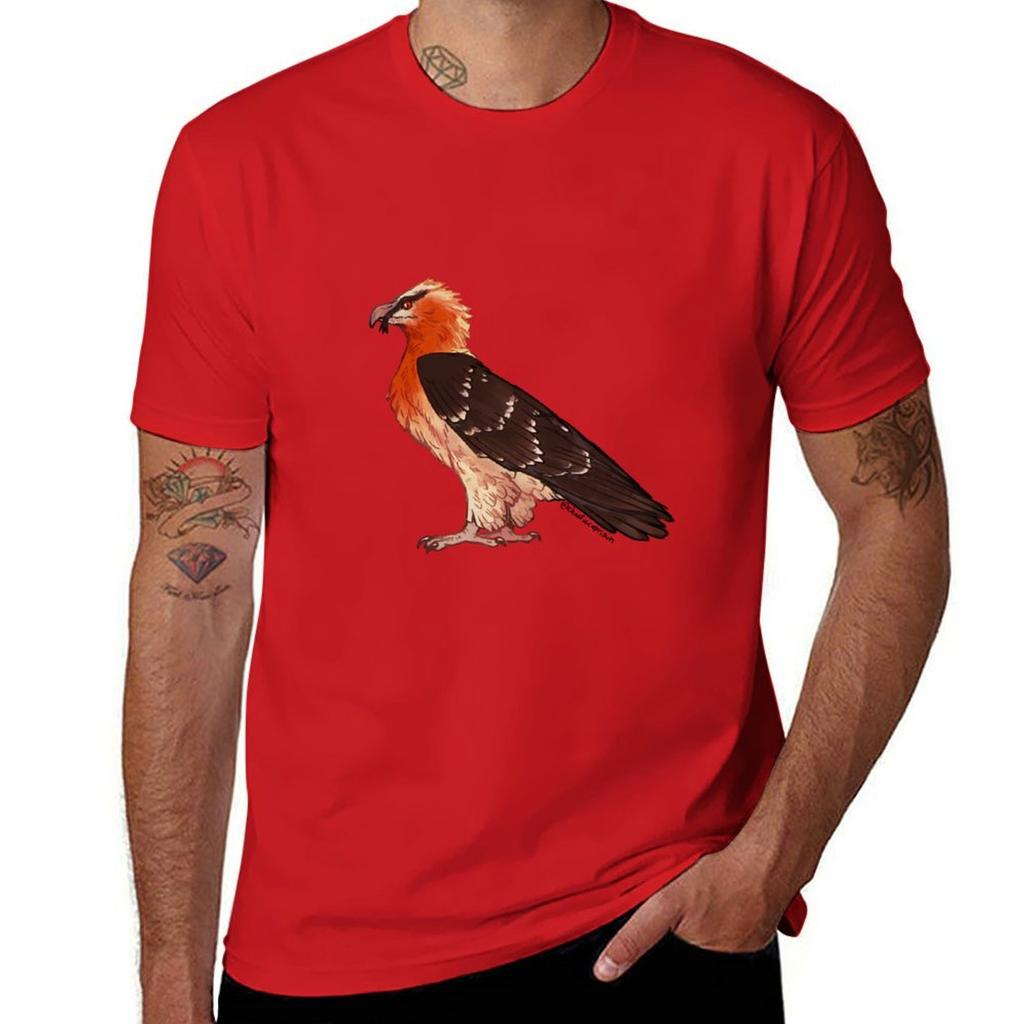 bearded vulture T-Shirt boys whites quick-drying plus size tops funnys mens t shirts