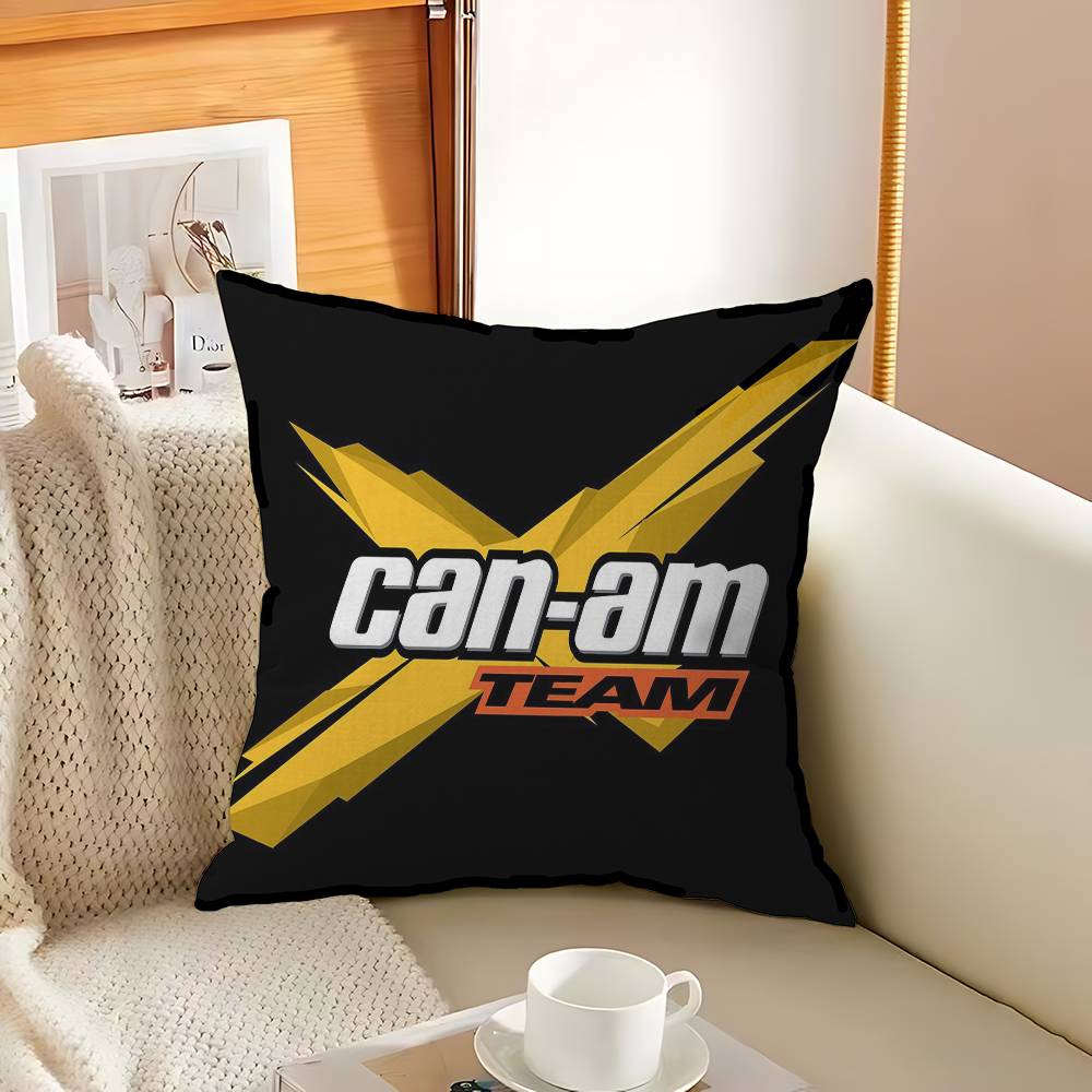 Can-AM motorcycle logo Pillow Cover for Bedroom Room and Living Room Sofa Decorative Cushion Cover