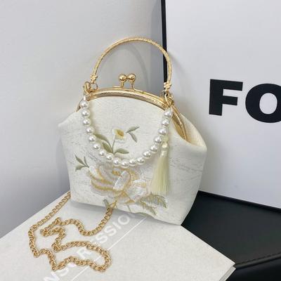 A Lady With Elegant Temperament Crossbody Bag For Women  New Brand Chinese Style Handbag Luxury Design Female Messenger Bags