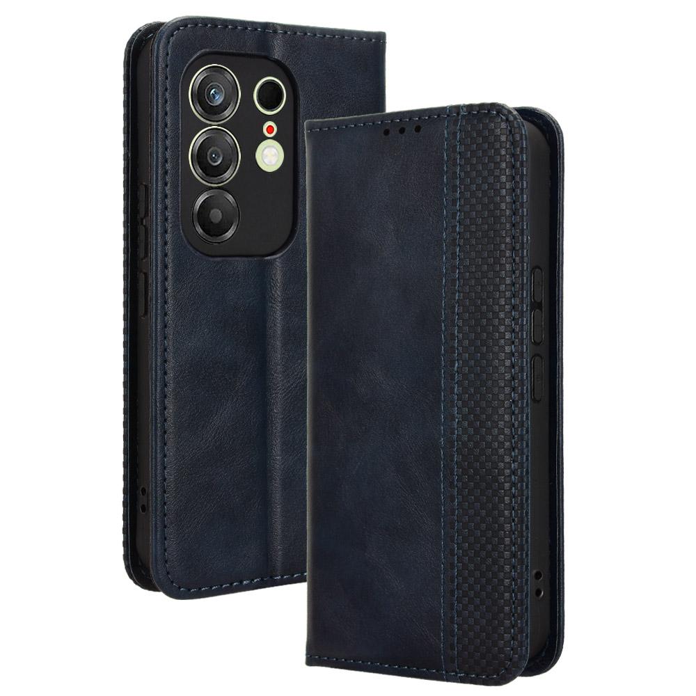 Flip Cover compatible for Tecno Camon 50 Pro PU Leather Phone Case Full-Body Protection with [RFID Blocking]