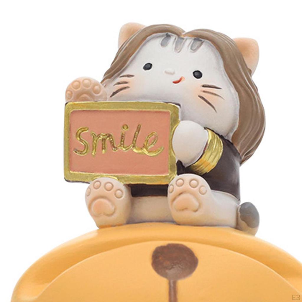 Phone Holder Sculpture Animal Figurine for Desktop Gift