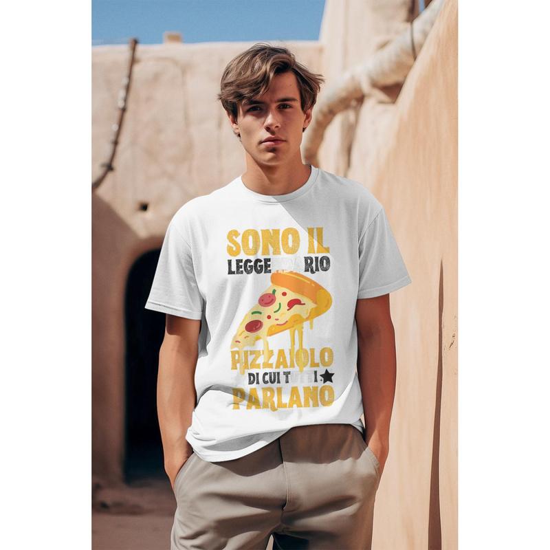 Legendary Pizzaiolo Gift For Pizza Makers - Unisex T-Shirt For