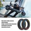 9.5x2.5-6.1 Solid Rubber Tire Honeycomb Shock Absorption Replacement Tyre for Electric Scooters