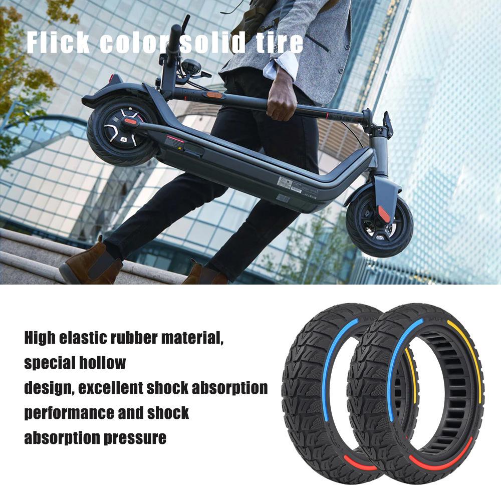 9.5x2.5-6.1 Solid Rubber Tire Honeycomb Shock Absorption Replacement Tyre for Electric Scooters