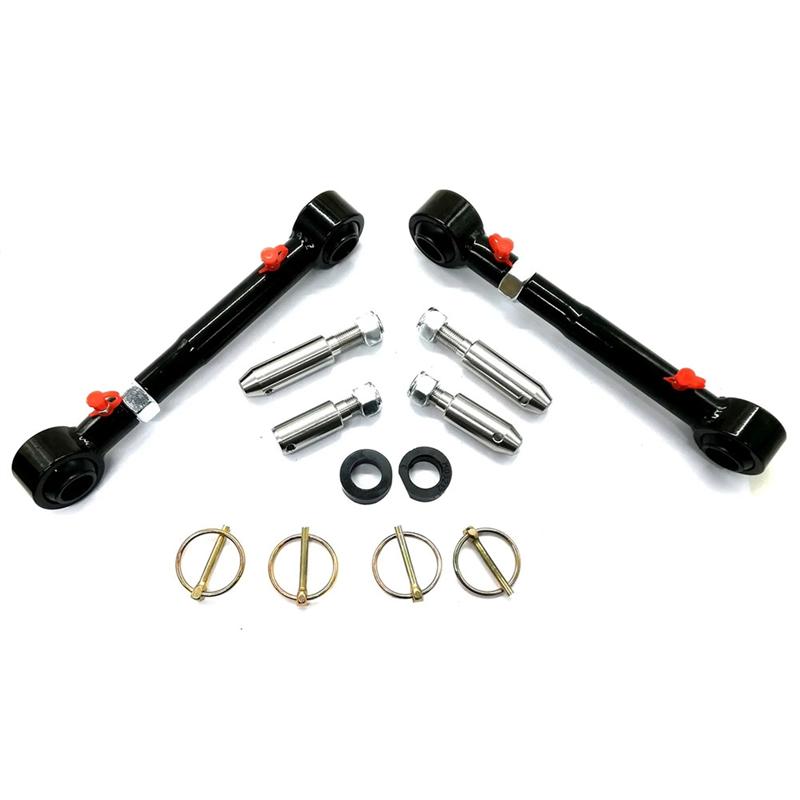 Ac29-Front Sway Bar Disconnects 1 Set Front Adjustable Sway Bar Links 2.5 In-6 In Lift For Jeep Wrangler JK JKU 2/4 Doors 07-18