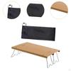 Aluminum Alloy Camping Table with Carry Bag for Outdoor Use