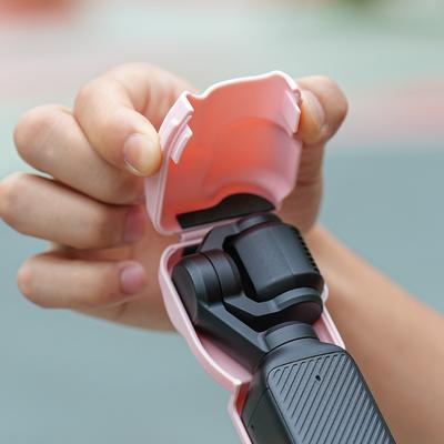 Haltbarkeit Objektivschutz mit Basis für Pocket 3 Handheld-Gimbal-Kameras Anti-Rutsch Silikonpad-Design für Außenaufnahmen