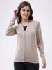 Womens Regular Fit Solid Cardigan