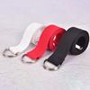 Unisex Casual Double D-Rings Nylon Canvas Stripes Buckle Waistband Outdoor Belts
