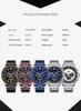 Curren 8399 Men's Multifunction Quartz Watch with Calendar, Large Dial, and Six Hands for Business
