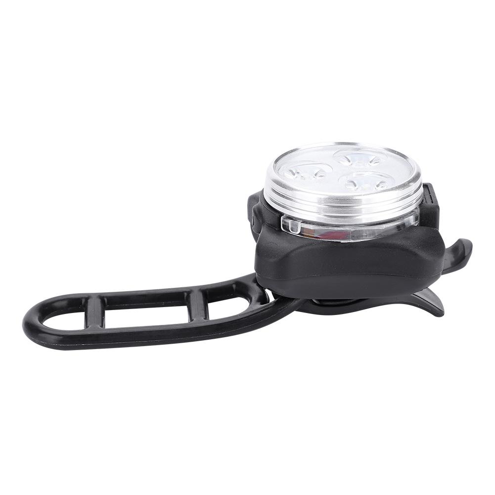 Outdoor Waterproof Plastic USB Bike Front Light Bicycle Head Lamp Mount