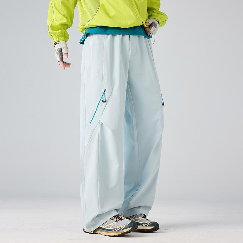 Pantalones de Senderismo Impermeables para Mujer para Exteriores Color Dopamina Ajuste Holgado Casual 2026