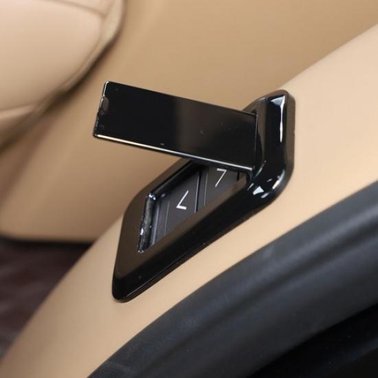 Glossy Black Seat Side Adjustment Button Cover Trim For Range Rover Vogue +