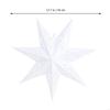 Aushöhlen Acht Papier LED Laterne Stern Nachtlicht Hängelampe Ornament für Zuhause Schlafzimmer Festival Party Deko X3UC