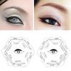 1pcs 6 In 1 Stencils Eyeliner Template Eye Shadow Eye Liner Quick Tool Makeup Template Tool  Eyeshadow Stencil