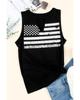 Azura Exchange American Flag Print Tank Top