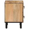Nightstand 40 X 33 X 46 Cm Solid Mango Wood