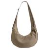 Einfache Praktische Polyester Umhängetasche Damen Taschen Beige 1336191001