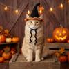 Breathable Pet Halloween Star Hats Soft Cat Witch Hat Halloween Dog Costume  Photos Props