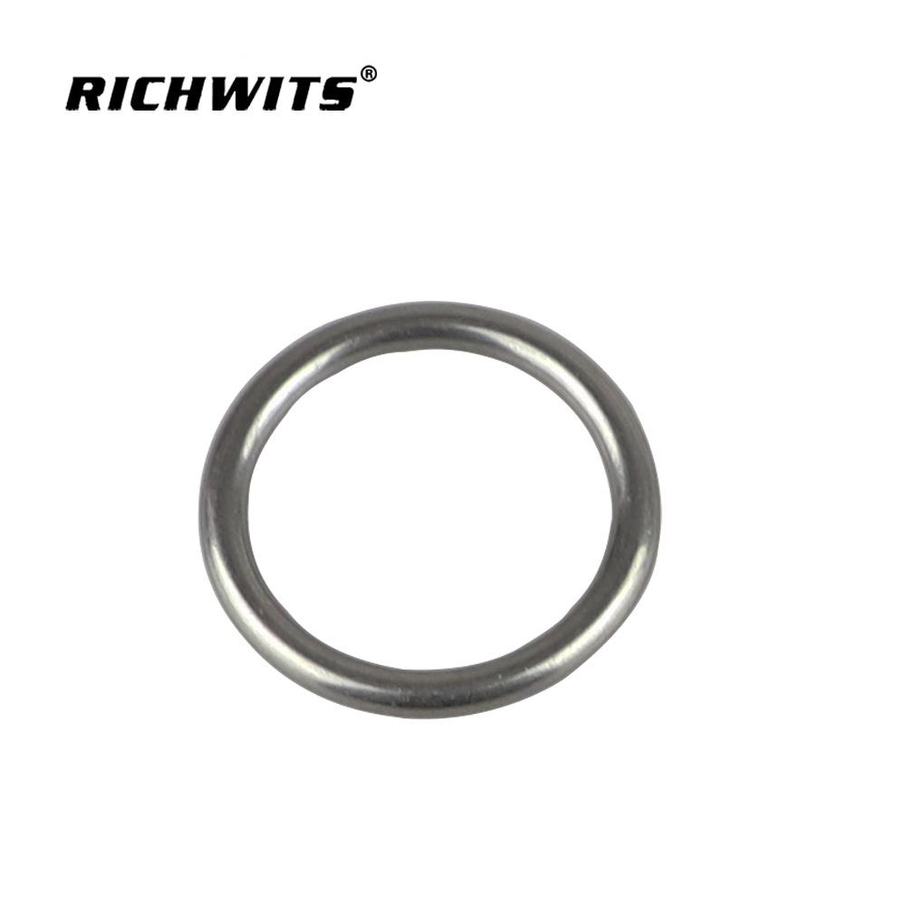 Sömlös 304 Rostfri Stål O-ring 316 Svetsad Lyft- och Kopplingsring