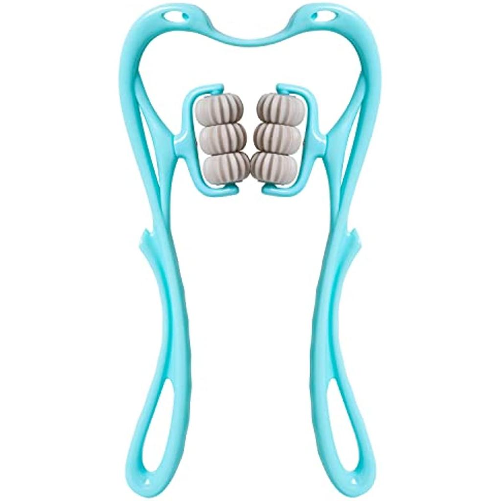 Neck Massager Roller Handheld Massager With Upgrade 6 Balls Massage Point Shoulder Massager Neck Pain Relief Massager For Dee