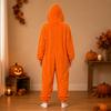 Damen Halloween Print Flanell Strampler für Loungewear und