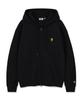 Wacky Willy Signature Kiki Wappen Zip-Up Hoodie Black
