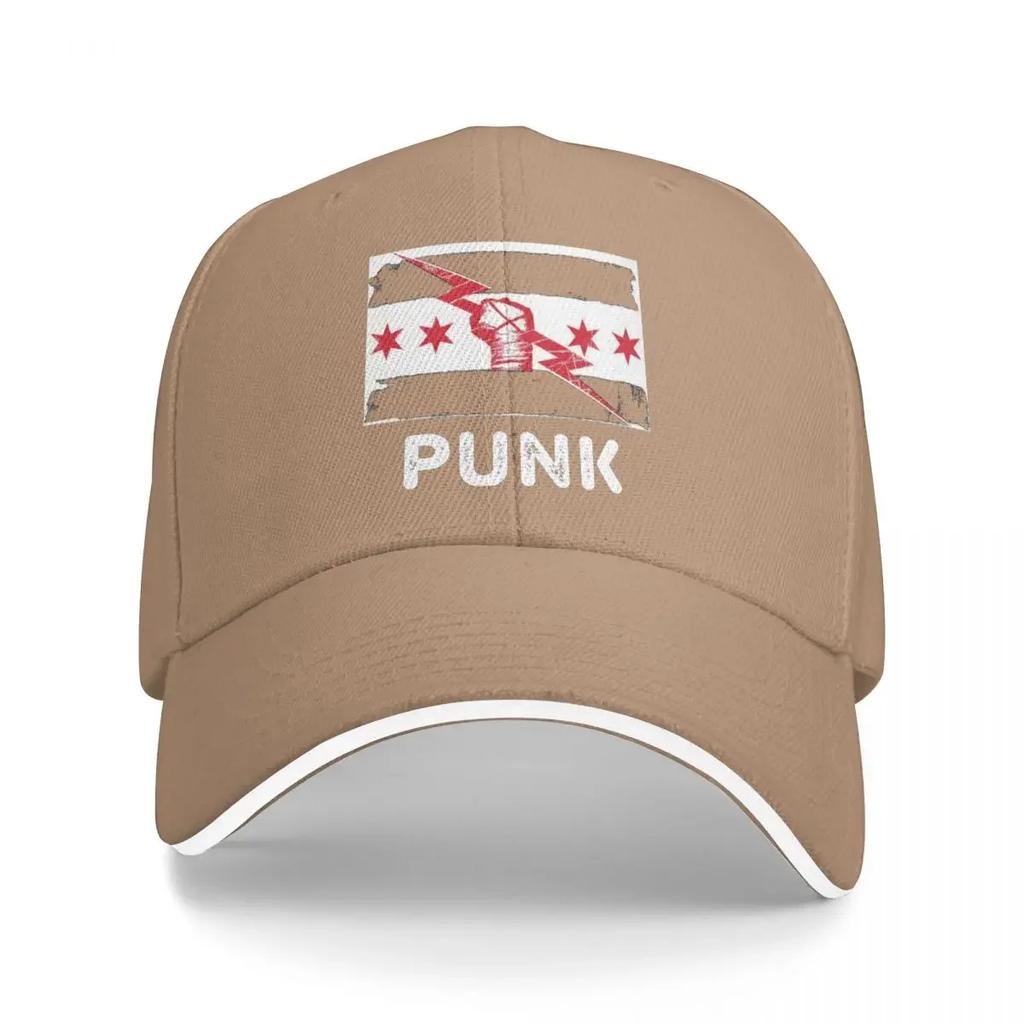 New CM Punk Wrestling Trucker Retro Baseball Caps Casquette Unisex Hats