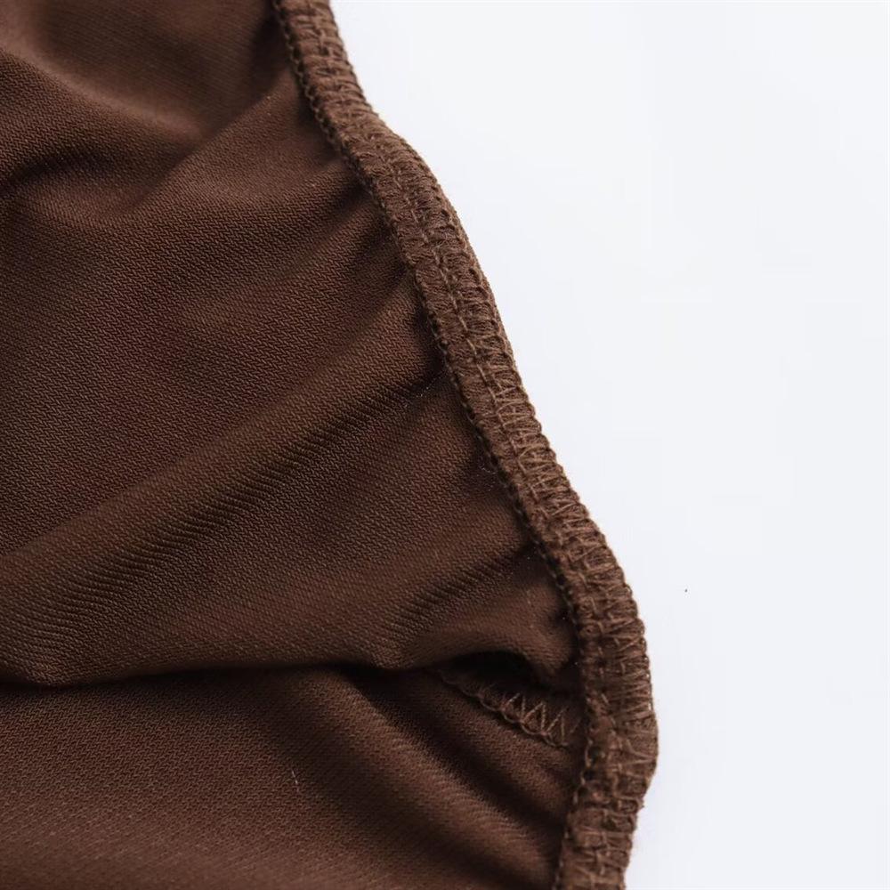 2025 Spring Women's V-Neck Slim Bodysuit: Sexy, Stylish Shirt-Style Base Layer