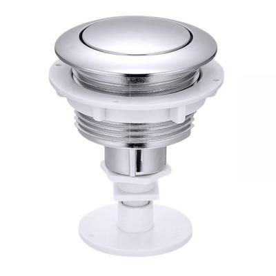 1pc Toilet Tank Flush Button Single Flush Button With Bracket Replacement For Toilet Tank Bathroom Toilet Flush Button
