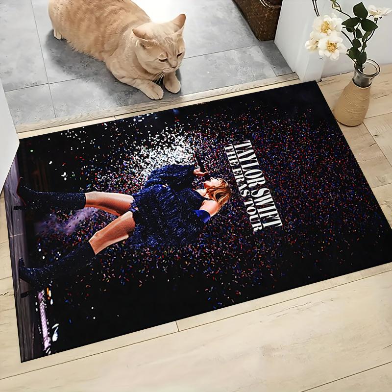 Taylor Swift Era Tour Carpet Rug Soft Washable Antislip Home Living Room Sofa Mats Personalized Christmas Rug