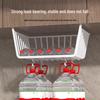 Layered Hanging Kitchen Storage Basket for Dormitory and Under Cabinet Use