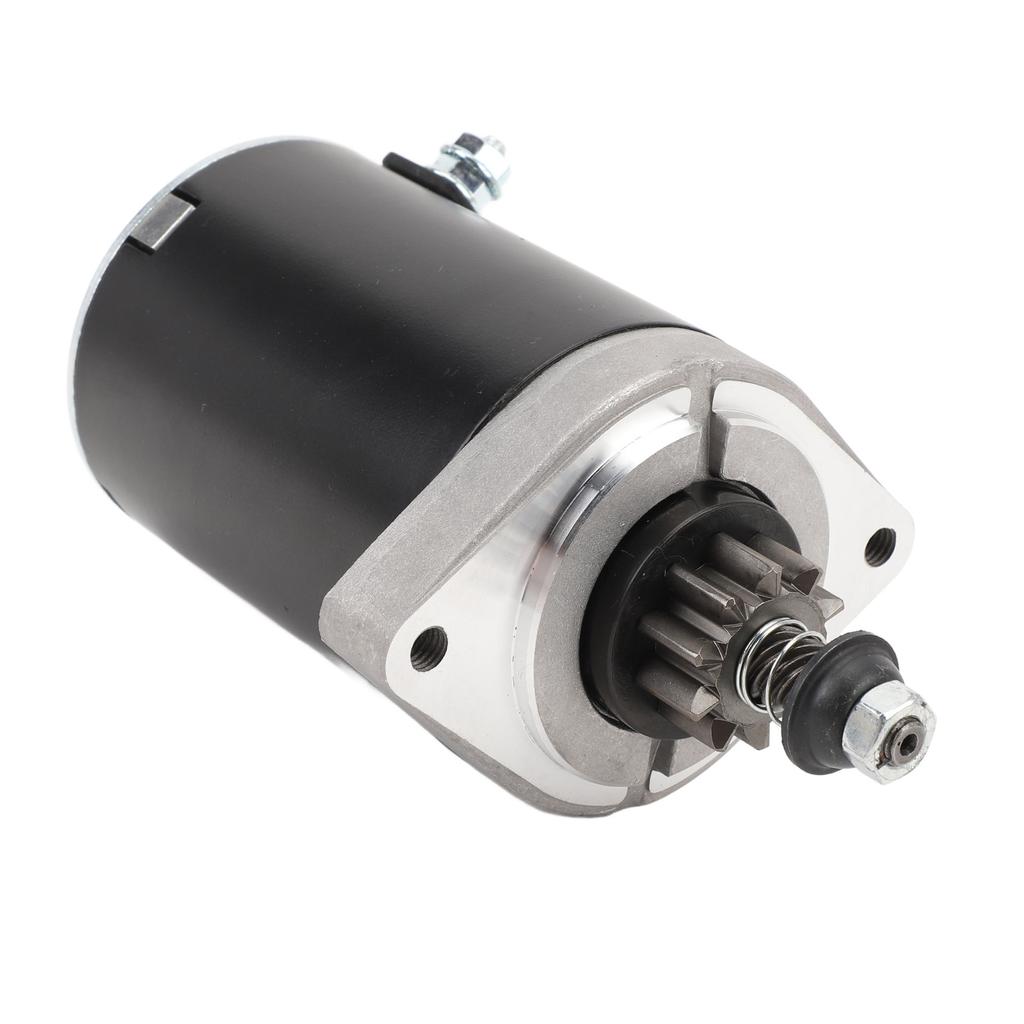 Electric Lawn Mower Engine Motor 21163‑7024 High Torsion Waterproof 10 Teeth Starter Motor Replacement for Cub Cadet