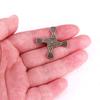 Vintage St. Brigid's Cross Brooch Badge